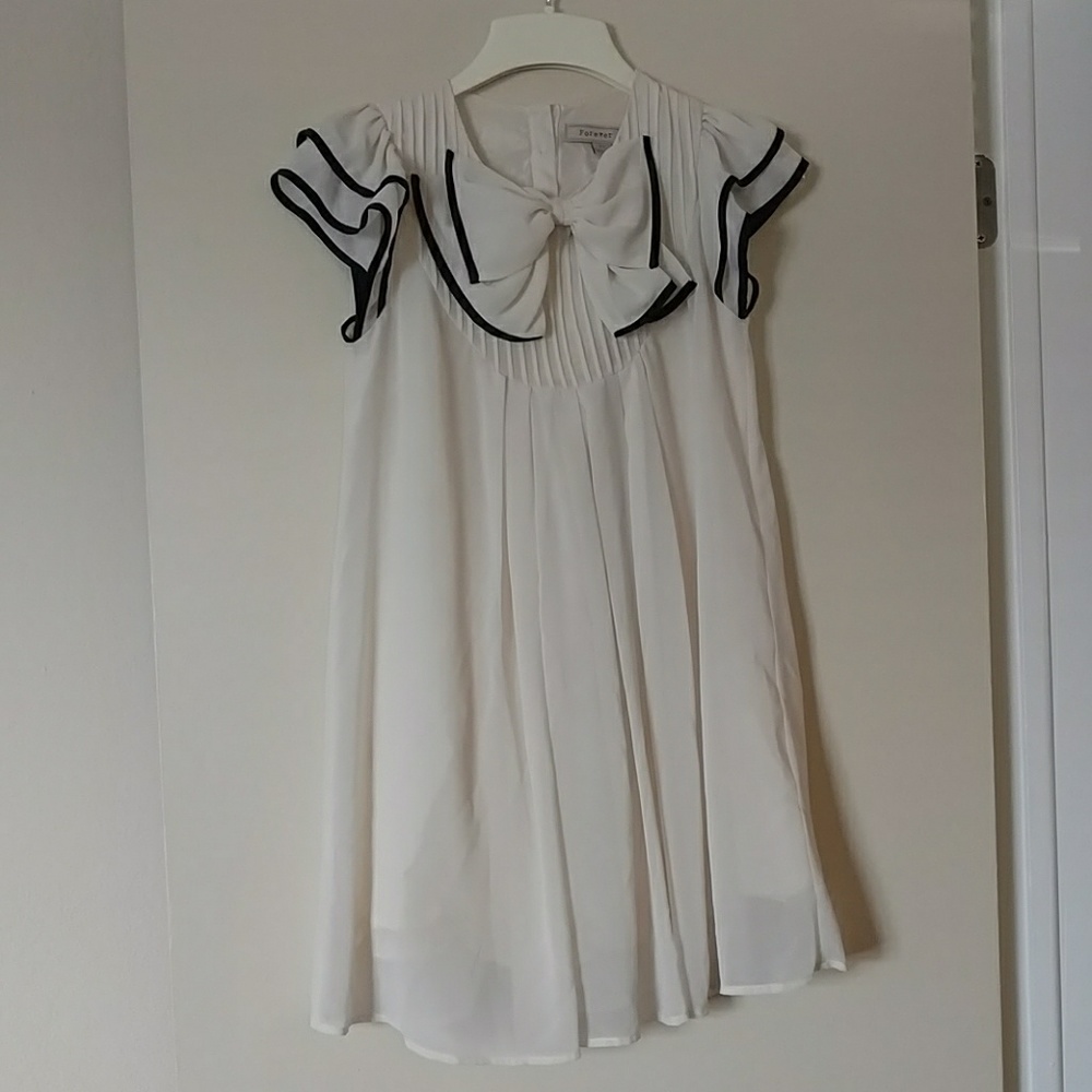 Adorable White Baby Doll Dress